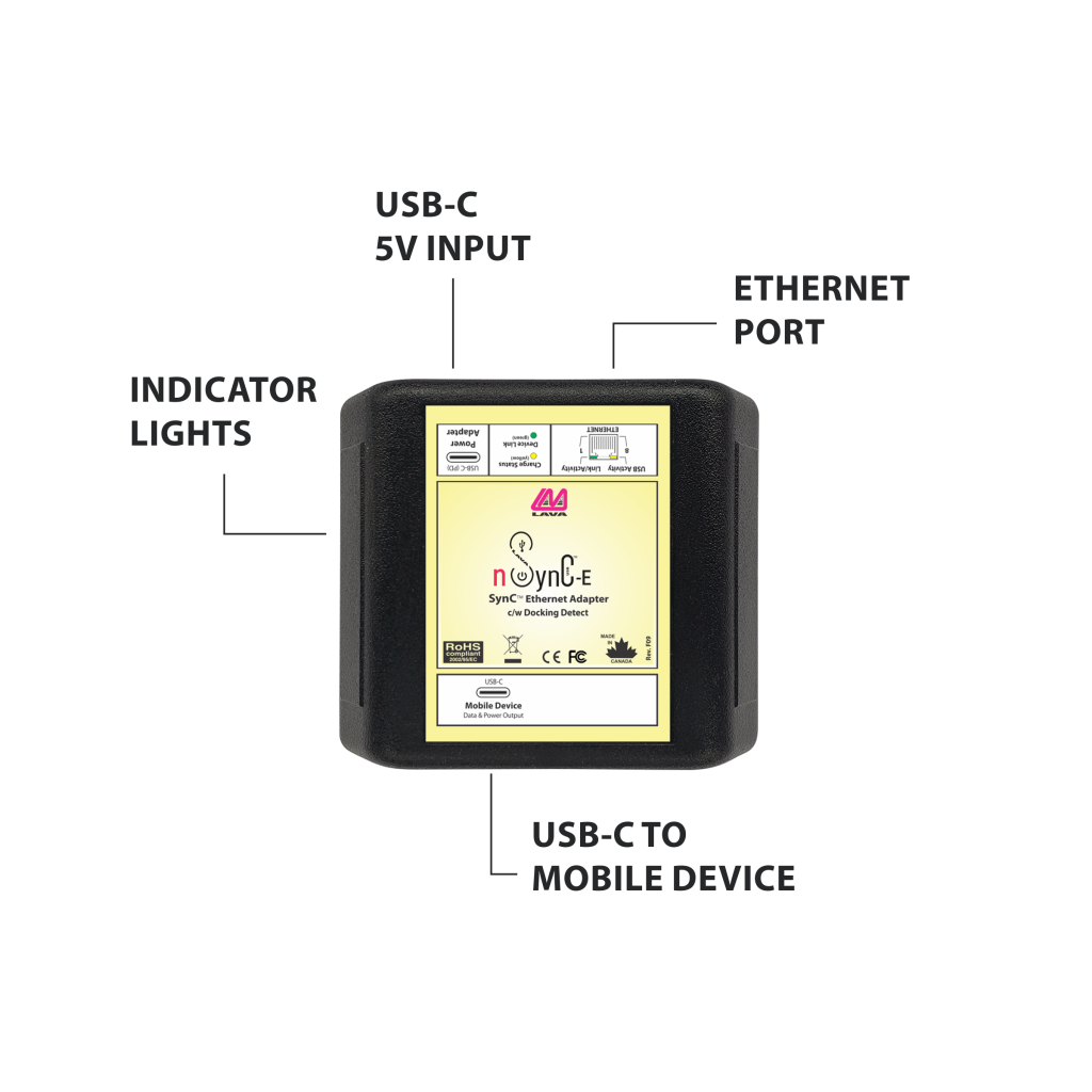 Adaptateur USB-C/RJ45 + câble RJ45 1.5m